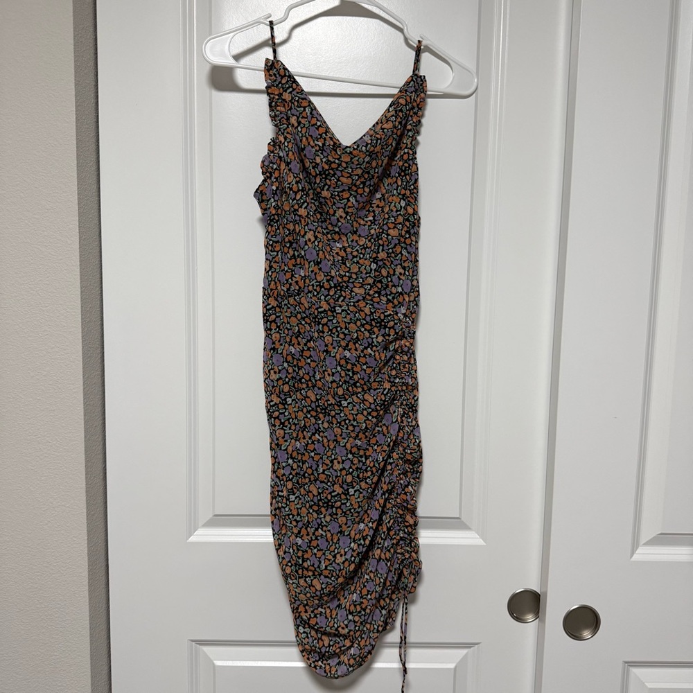 Dress Spaghetti Straps Floral Womens medium